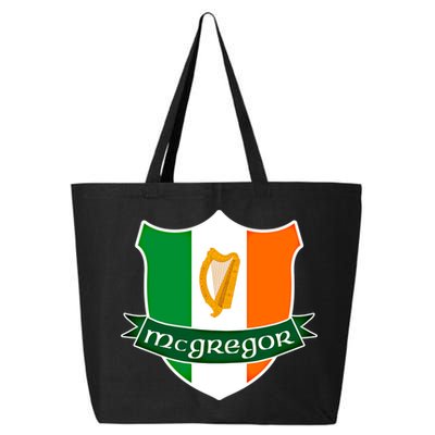 Mcgregor Name Irish Gift Irish Flag Harp Crest 25L Jumbo Tote