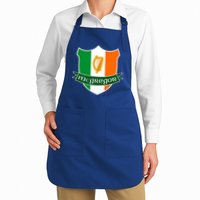 Mcgregor Name Irish Gift Irish Flag Harp Crest Apron