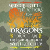 Meddle Not In The Affairs Of Dragons Legacy Tie Dye Trucker Hat