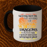 Meddle Not In The Affairs Of Dragons Mug