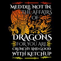Meddle Not In The Affairs Of Dragons Premium T-Shirt
