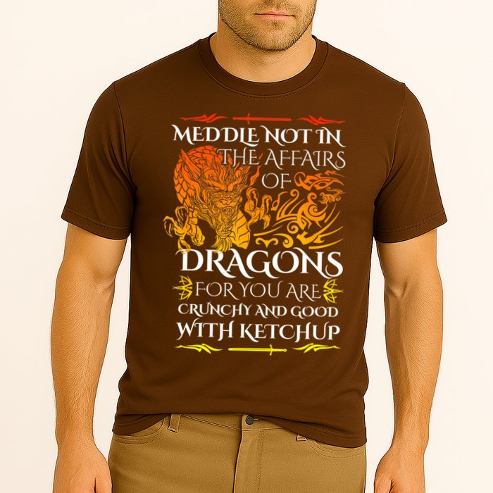 Meddle Not In The Affairs Of Dragons Performance Shirt