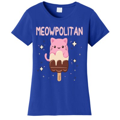 Meowpolitan Neapolitan Ice Cream Cute Gift Women's T-Shirt