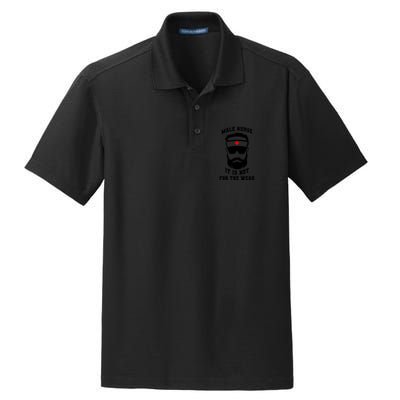 Male Nurse It Is Not For The Weak Dry Zone Grid Polo