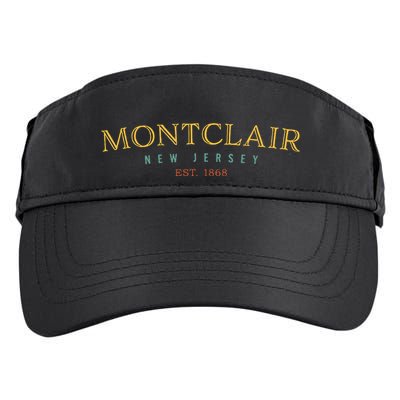 Montclair New Jersey Nj Hometown Adult Drive Performance Visor