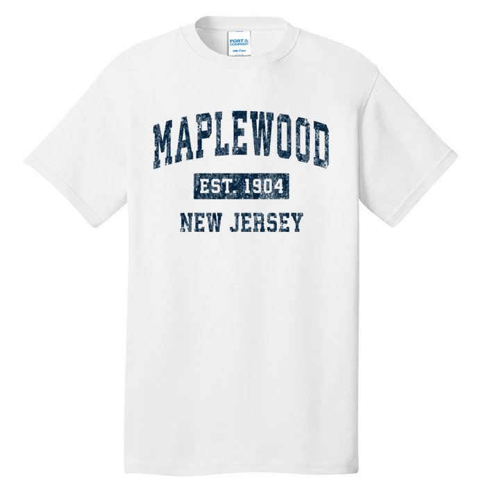 Maplewood New Jersey Nj Vintage Sports Tall T-Shirt