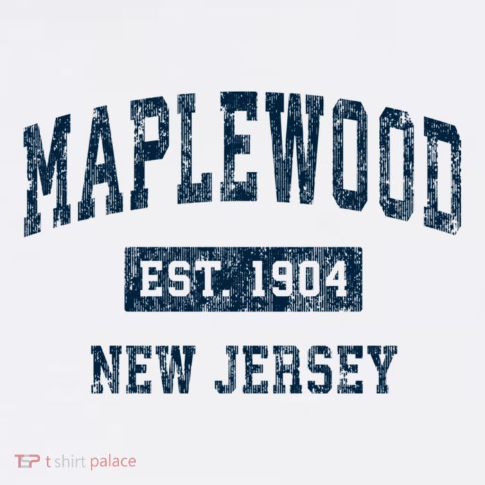Maplewood New Jersey Nj Vintage Sports Tall T-Shirt
