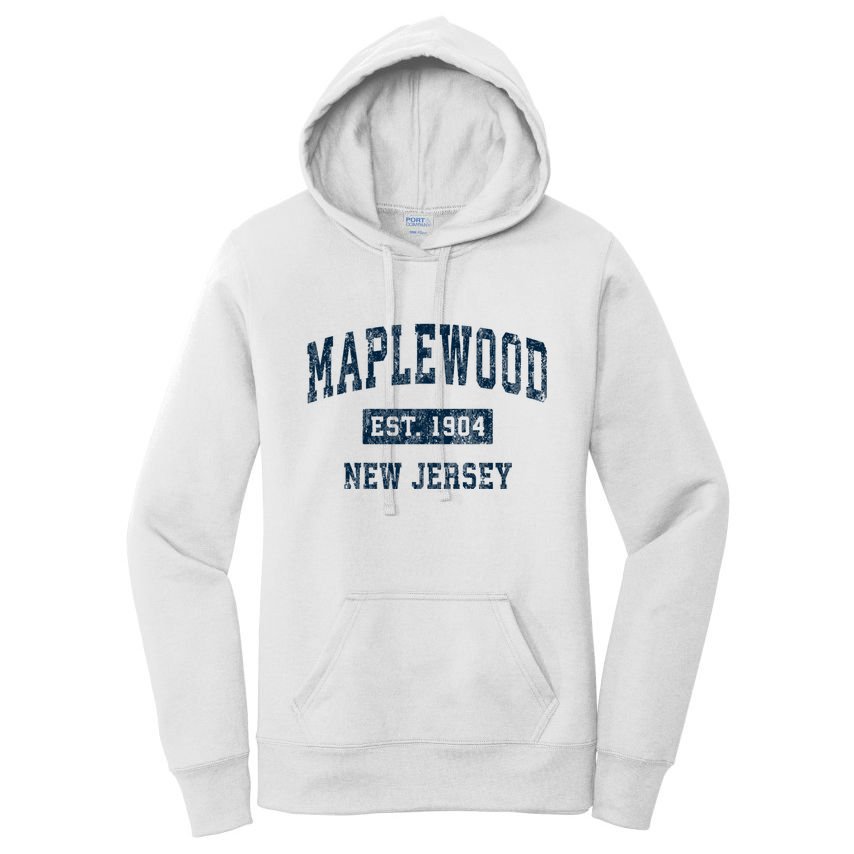 Maplewood New Jersey Nj Vintage Sports Women's Pullover Hoodie