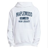 Maplewood New Jersey Nj Vintage Sports Urban Pullover Hoodie