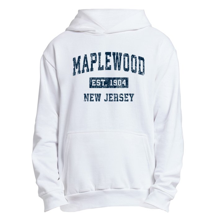 Maplewood New Jersey Nj Vintage Sports Urban Pullover Hoodie