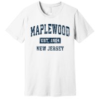 Maplewood New Jersey Nj Vintage Sports Premium T-Shirt