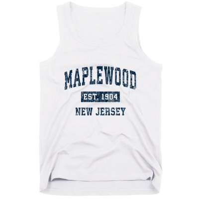 Maplewood New Jersey Nj Vintage Sports Tank Top