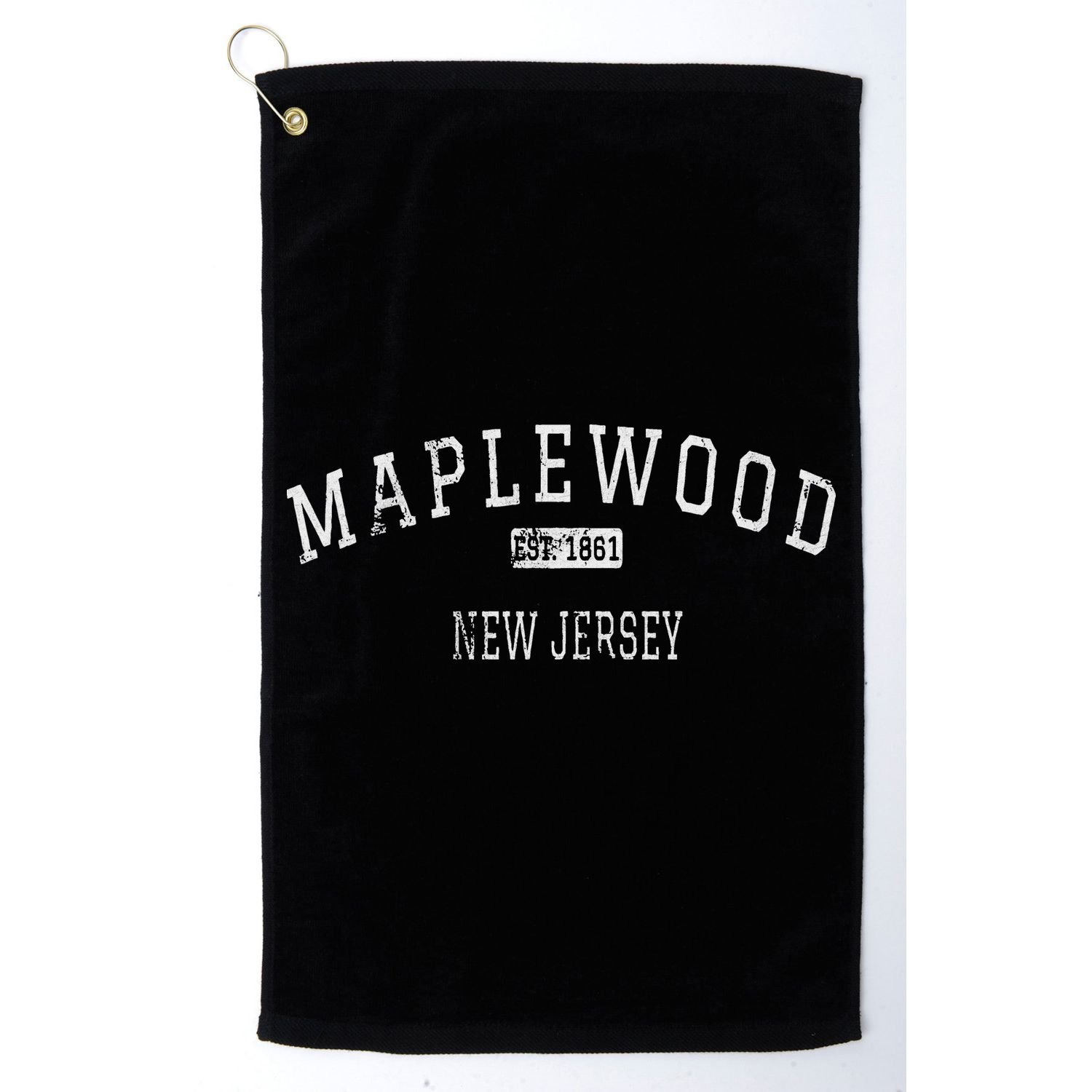 Maplewood New Jersey Nj Vintage Golf Towel