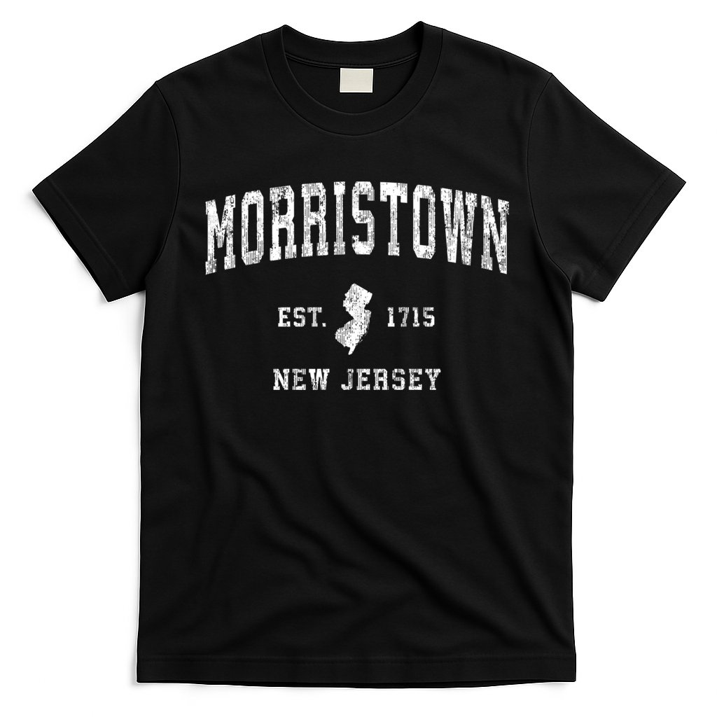 Morristown New Jersey Nj Vintage Athletic Sports T-Shirt