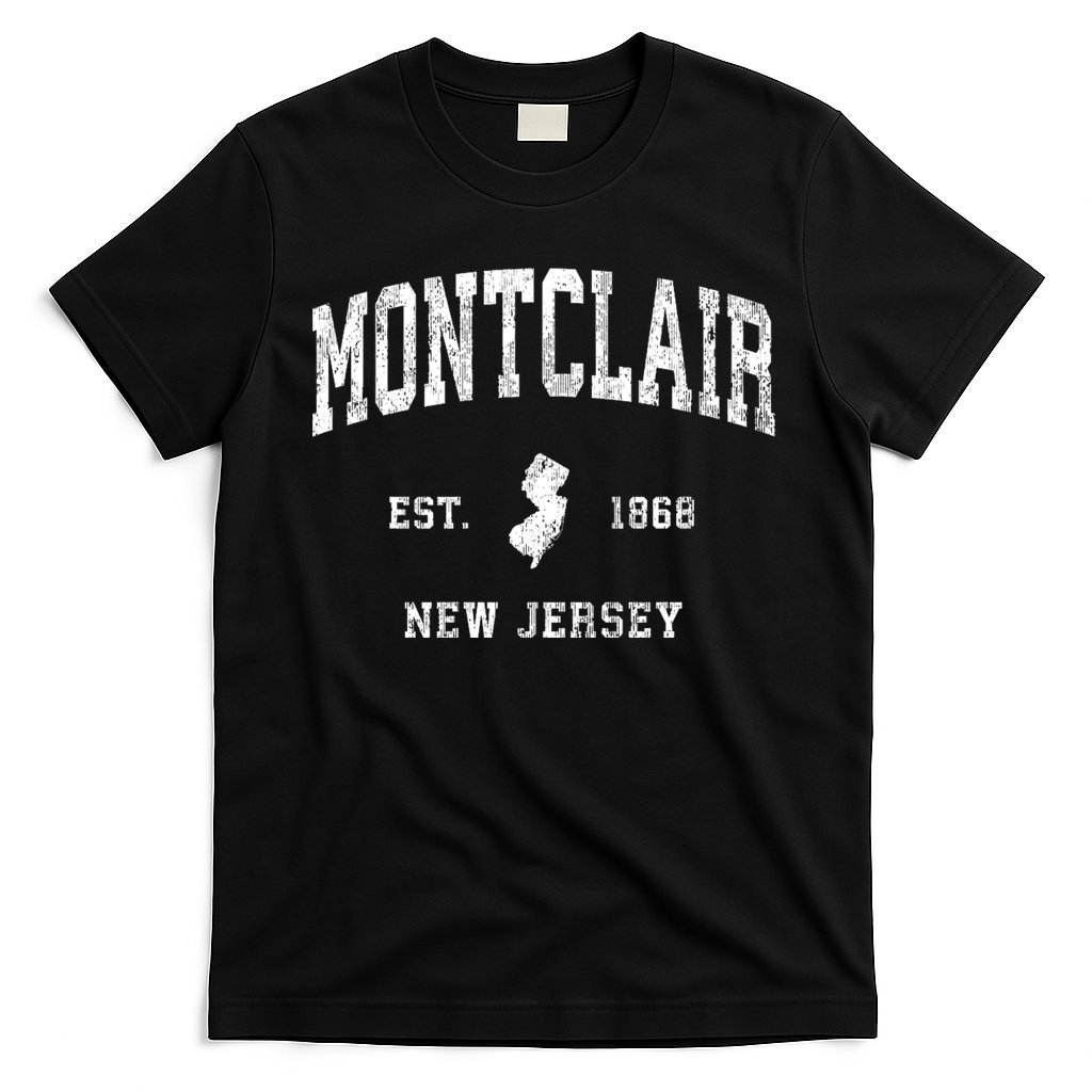 Montclair New Jersey Nj Vintage Athletic T-Shirt