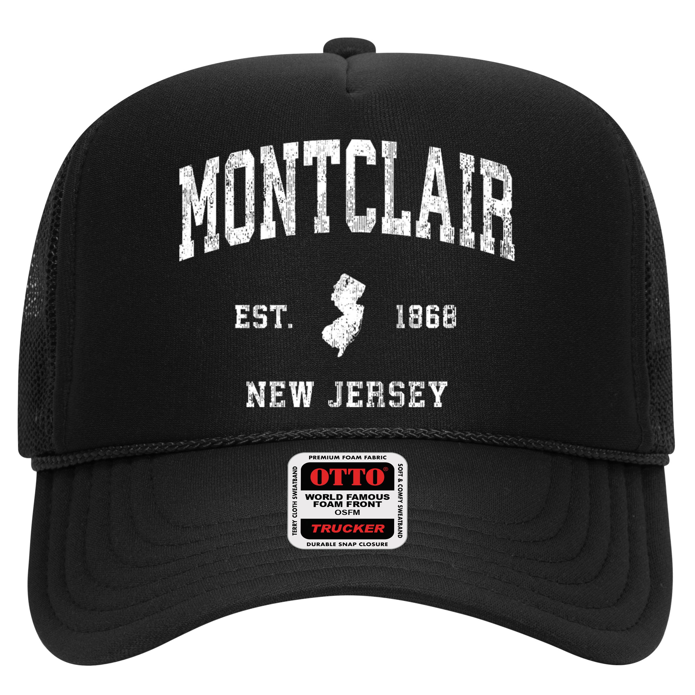 Montclair New Jersey Nj Vintage Athletic Hat