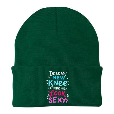 My New Knee Gift Funny Knee Replacement Surgery Joke Knit Cap Winter Beanie