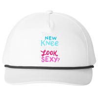 My New Knee Gift Funny Knee Replacement Surgery Joke Snapback Five-Panel Rope Hat