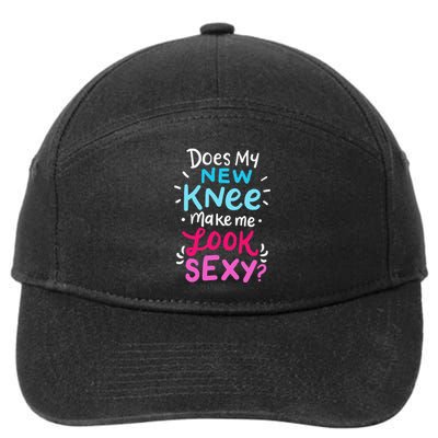 My New Knee Gift Funny Knee Replacement Surgery Joke 7-Panel Snapback Hat