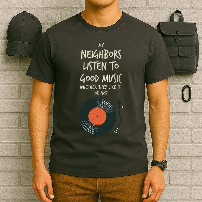 My Neighbors Listen To Good Music T-Shirt