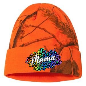 Mama Neon Leopard Print Cute Gift Kati Licensed 12" Camo Beanie