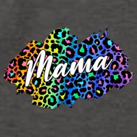 Mama Neon Leopard Print Cute Gift Vector Backpack