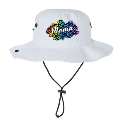 Mama Neon Leopard Print Cute Gift Legacy Cool Fit Booney Bucket Hat