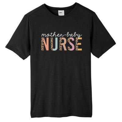 Mother Nurse Leopard Print Cheetah Cute Nursing Gift Tall Fusion ChromaSoft Performance T-Shirt