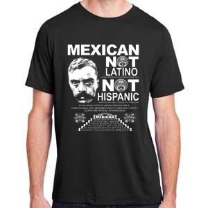 Mexican Not Latino Mexican Pride Zapata Adult ChromaSoft Performance T-Shirt