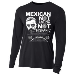 Mexican Not Latino Mexican Pride Zapata Cooling Performance Long Sleeve Crew