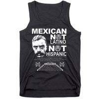 Mexican Not Latino Mexican Pride Zapata Tank Top