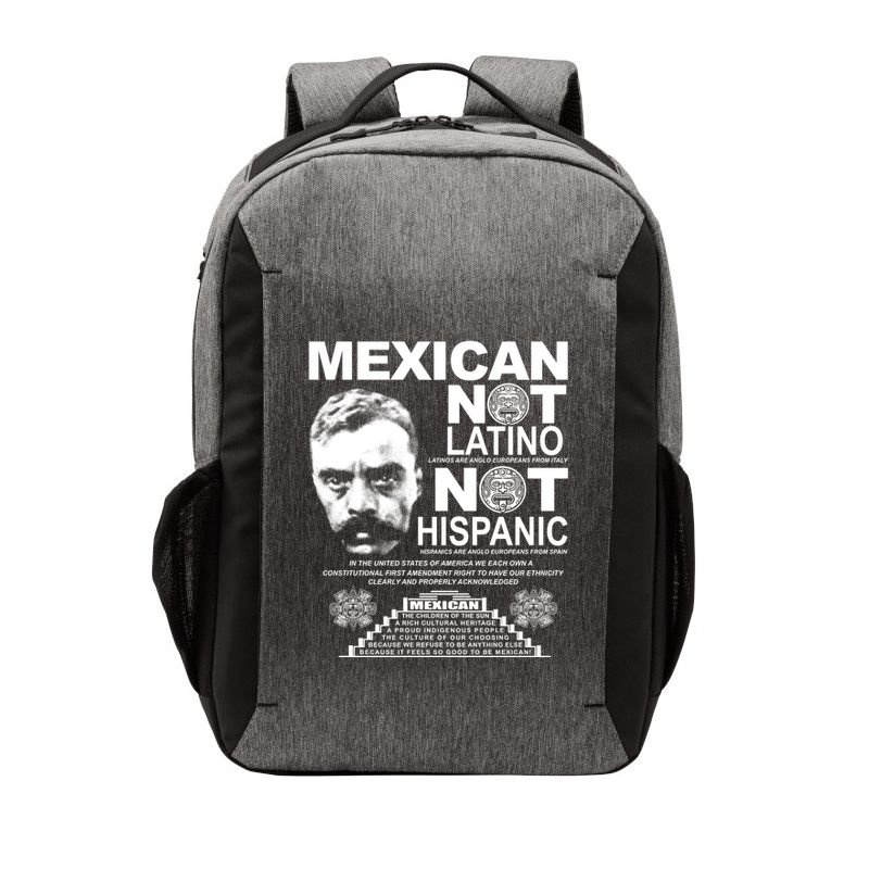 Mexican Not Latino Mexican Pride Zapata Vector Backpack
