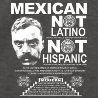 Mexican Not Latino Mexican Pride Zapata Vector Backpack