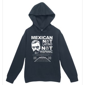 Mexican Not Latino Mexican Pride Zapata Urban Pullover Hoodie