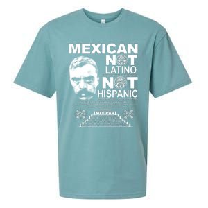 Mexican Not Latino Mexican Pride Zapata Sueded Cloud Jersey T-Shirt