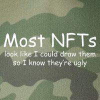 Most NFTs Look Like I Could Draw Them So They're Ugly Legacy Tie Dye Trucker Hat