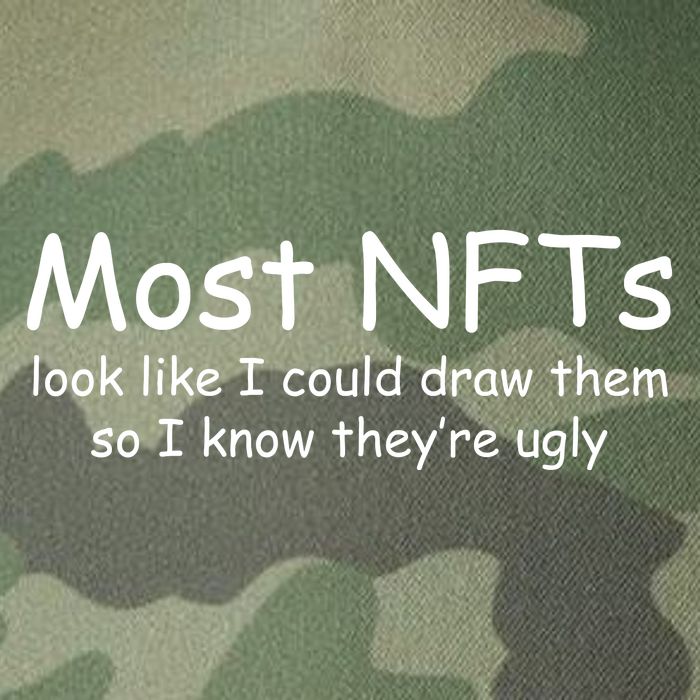 Most NFTs Look Like I Could Draw Them So They're Ugly Legacy Tie Dye Trucker Hat