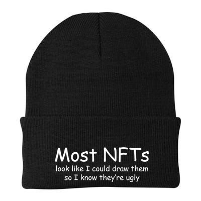 Most NFTs Look Like I Could Draw Them So They're Ugly Beanie
