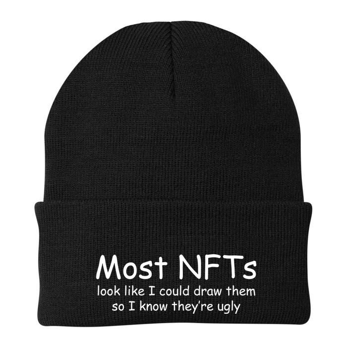 Most NFTs Look Like I Could Draw Them So They're Ugly Beanie