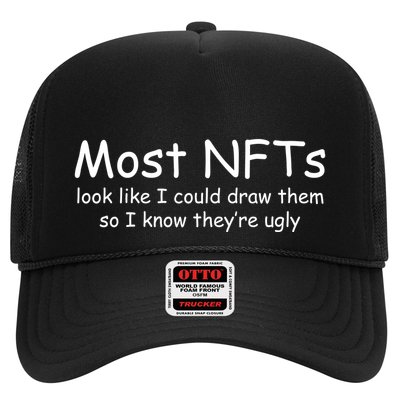 Most NFTs Look Like I Could Draw Them So They're Ugly Trucker Hat