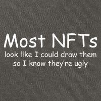 Most NFTs Look Like I Could Draw Them So They're Ugly Cotton Canvas Backpack