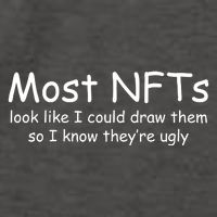 Most NFTs Look Like I Could Draw Them So They're Ugly Vector Backpack