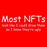 Most NFTs Look Like I Could Draw Them So They're Ugly Mousepad