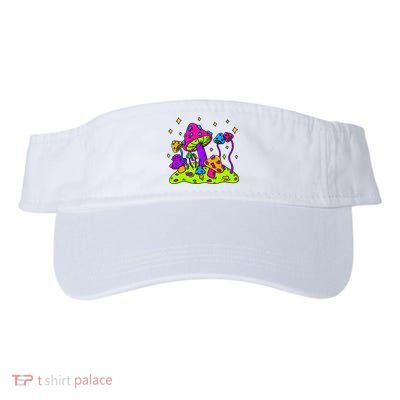 Mushroom Night Landscape Aesthetic Cottagecore Visor