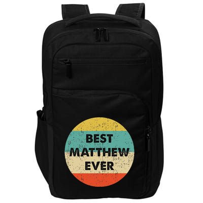 Matthew Name Impact Tech Backpack