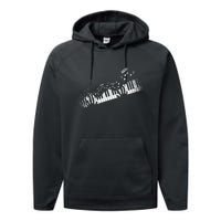 Music Notes Musical Instrument Pianist Gift Idea Piano Performance Fleece Hoodie