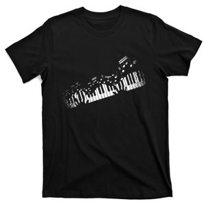 Music Notes Musical Instrument Pianist Gift Idea Piano T-Shirt