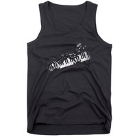 Music Notes Musical Instrument Pianist Gift Idea Piano Tank Top