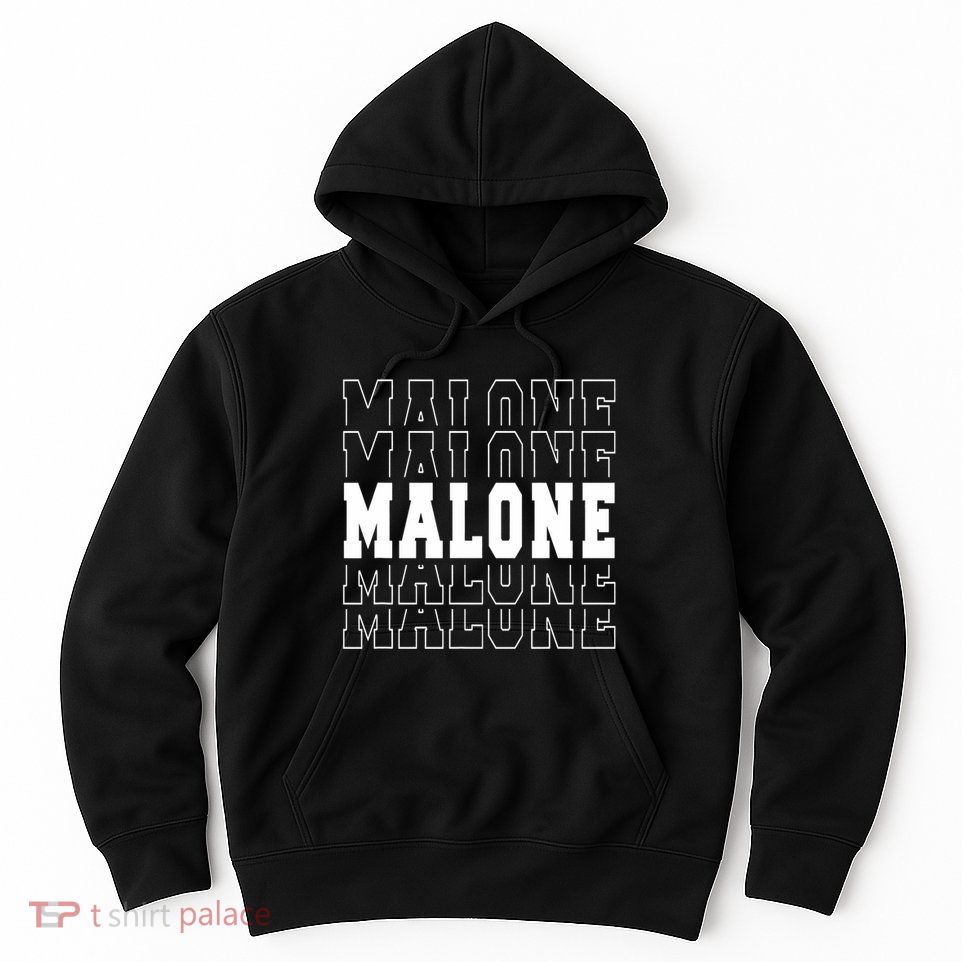 Malone Name Hoodie