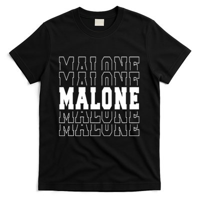 Malone Name T-Shirt